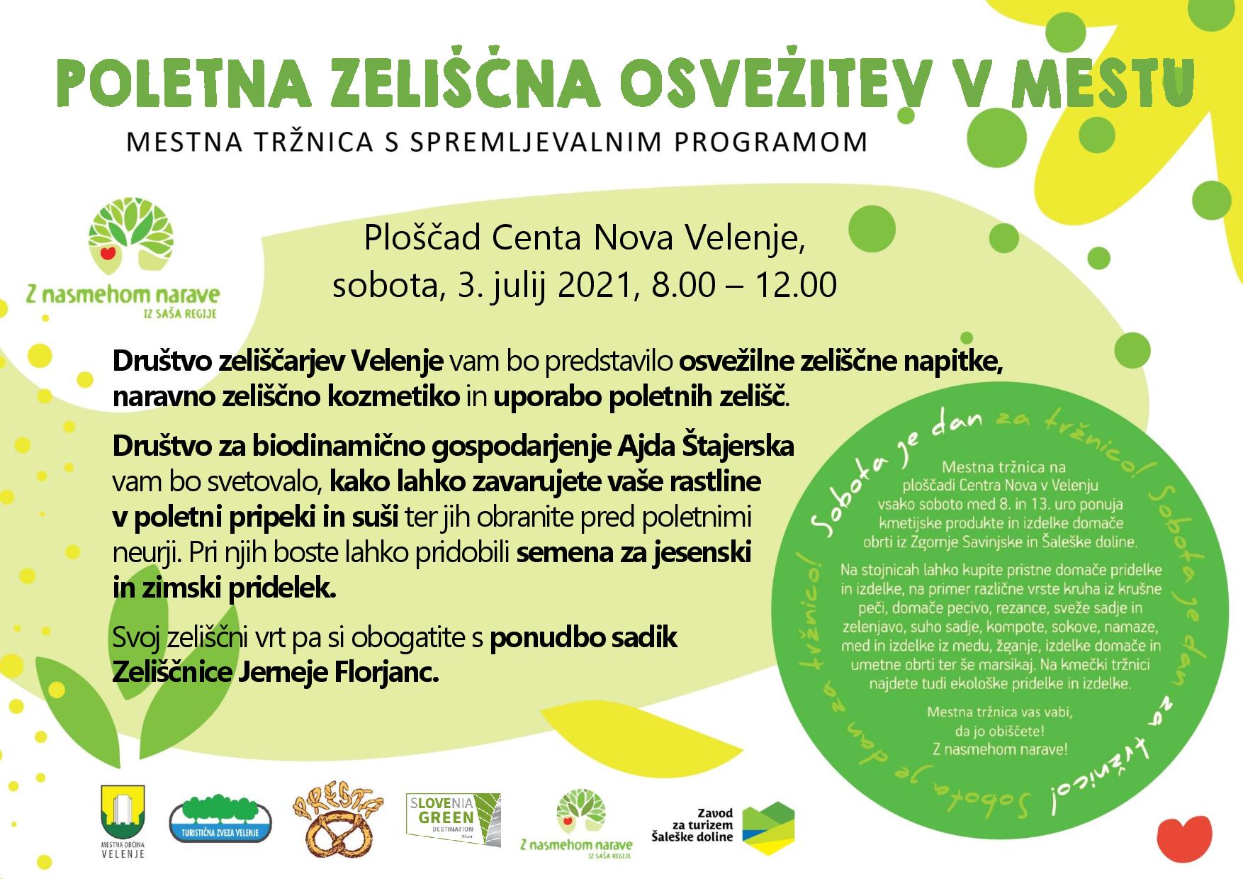 Poletna zeliščna osvežitev