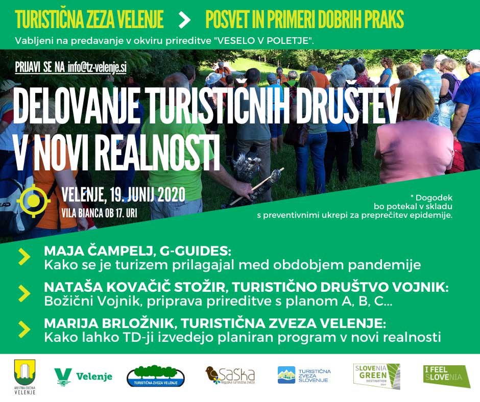 Posvet o delovanju turističnih društev v novi realnosti