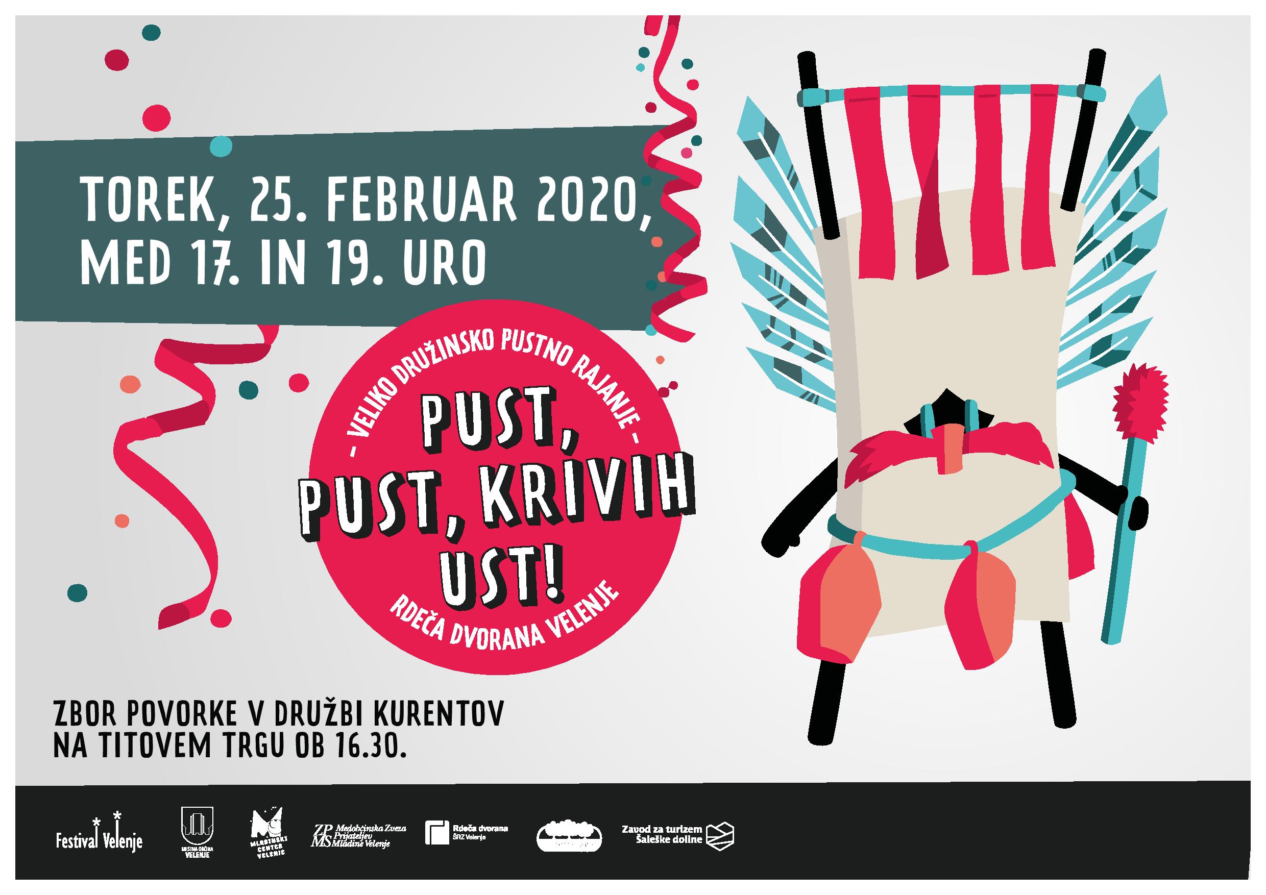 Pust, pust, krivih ust, 2020