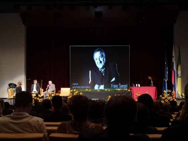 Franc Špegel je prejemnik graba MO Velenje